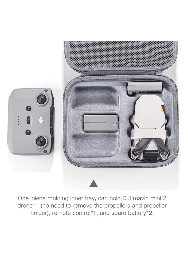 General Mavic Mini 2 Carrying Case, DJI Mavic Mini 2 Drone Carrying Case Accessories Mass Storage Travel Case Waterproof Drone Storage Bag Compatible with DJI Mini 2 Drones  - Image 3