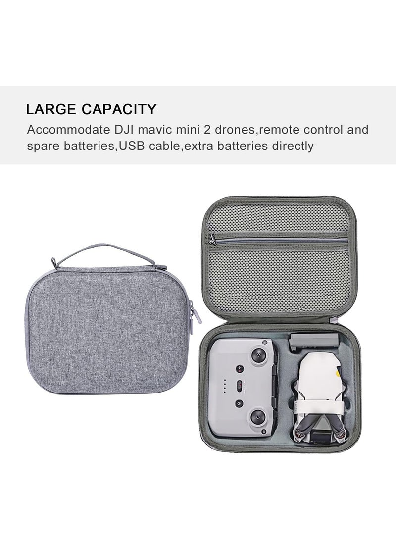 General Mavic Mini 2 Carrying Case, DJI Mavic Mini 2 Drone Carrying Case Accessories Mass Storage Travel Case Waterproof Drone Storage Bag Compatible with DJI Mini 2 Drones  - Image 4