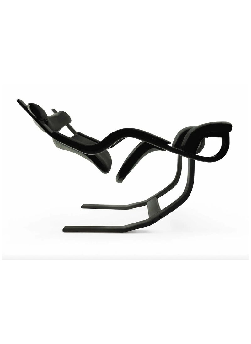 Gravity Balance Chair Four Angles Allowing For Postures Ranging From Kneeling to Fully Reclined Zero Gravity Suspension Multi-functional Casual Single Sofa (Black)