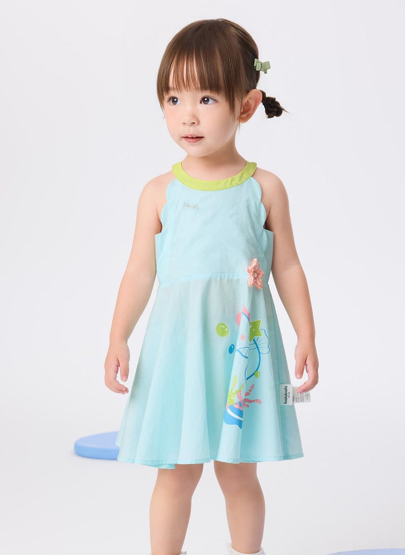 Balabala Sleeveless A-Line Dress - Image 1