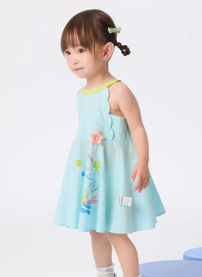 Balabala Baby Girl Woven one-piece dress