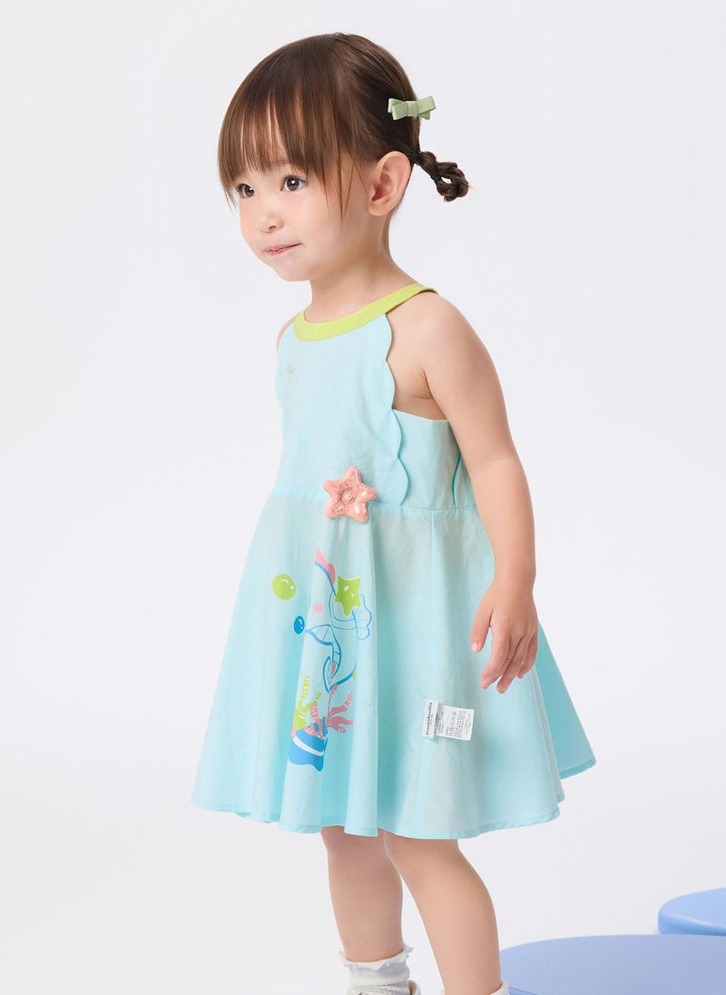 Balabala Sleeveless A-Line Dress - Image 2