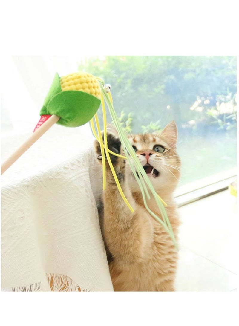 تقليد الذرة إغاظة القط عصا لعبة القط - Image 2