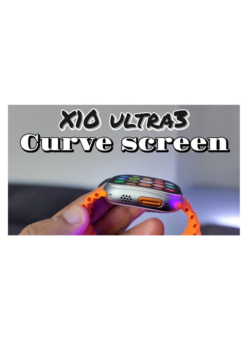 Wearfit Pro - X10 Ultra3 Series 8 (2024) Smart Watch Curved IPS display NFC Bluetooth V5 Call Waterproof IP67 Wireless Charger - Image 1