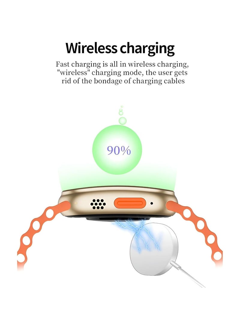 Wearfit Pro - X10 Ultra3 Series 8 (2024) Smart Watch Curved IPS display NFC Bluetooth V5 Call Waterproof IP67 Wireless Charger - Image 1