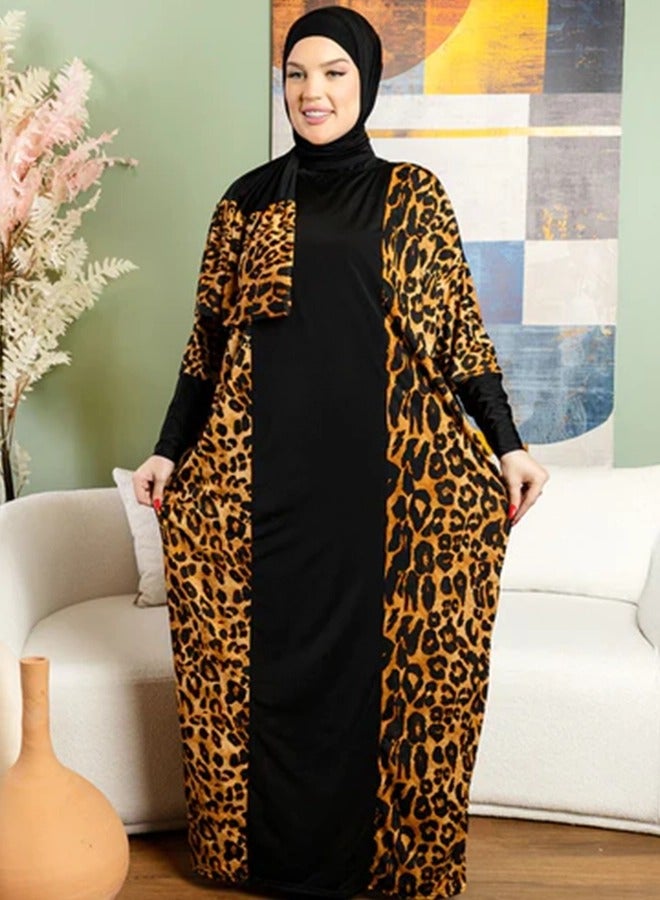 زمرد ثوب صلاة چيرسيه سعودي عملي مع غطاء الرأس من زمرد فاشون  - Image 2