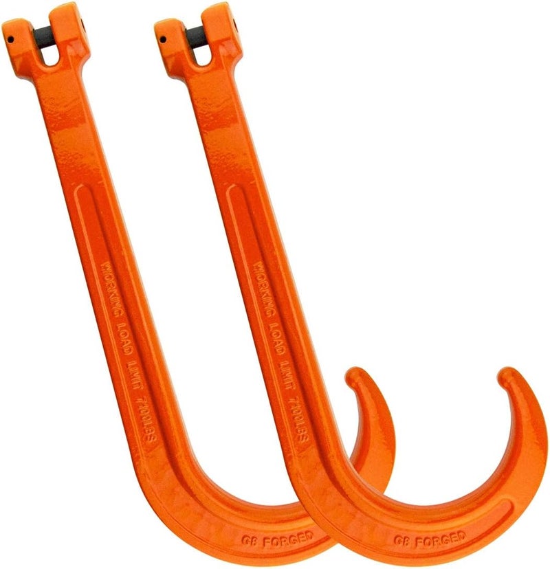 Vulcan Forged Grade 80 Clevis Tow Hook - 7100 lbs. SWL (15') - 2 Pack - Image 1