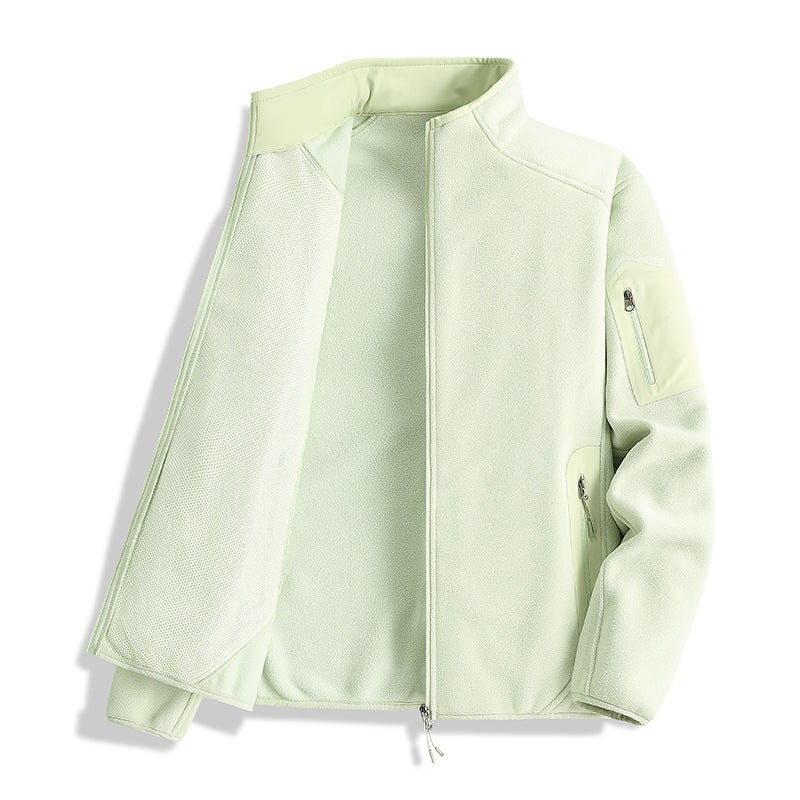 Fleece Jacket Cardigan for Men and Women