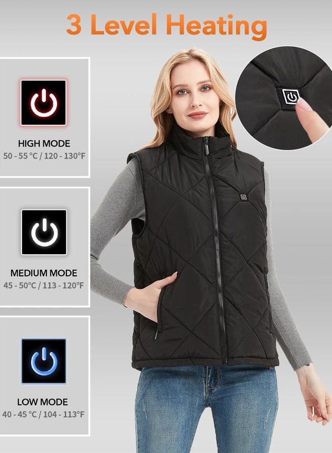 FERNIDA Heated Vest, 8 Heating Zones, Heating Vest for Men Women, Heated Warm Cold-Proof Electric Vest (Battery Not Included), XX-Large - Image 5