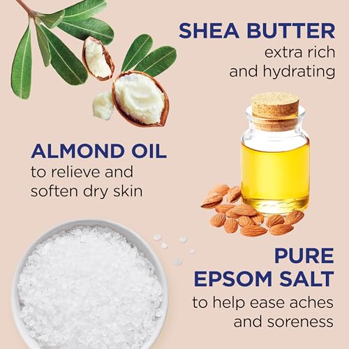 Dr Teal's Dr Teals Body Wash with Pure Epsom Salt with Shea Butter Almond Oil 24 fl oz Pack of 4 - Image 3