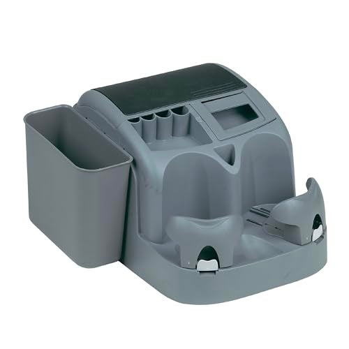 Go Gear SSCCHADLX Bench or Rear Seat Deluxe Console Charcoal