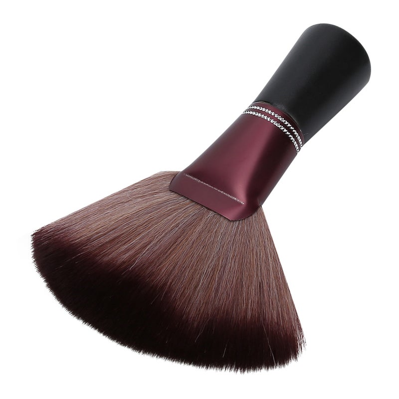 Fan Shape Soft Hairdressing Hair Cutting Broken Hair Sweep Brush Neck Sweep ToolBroken Hair Brush - Image 2