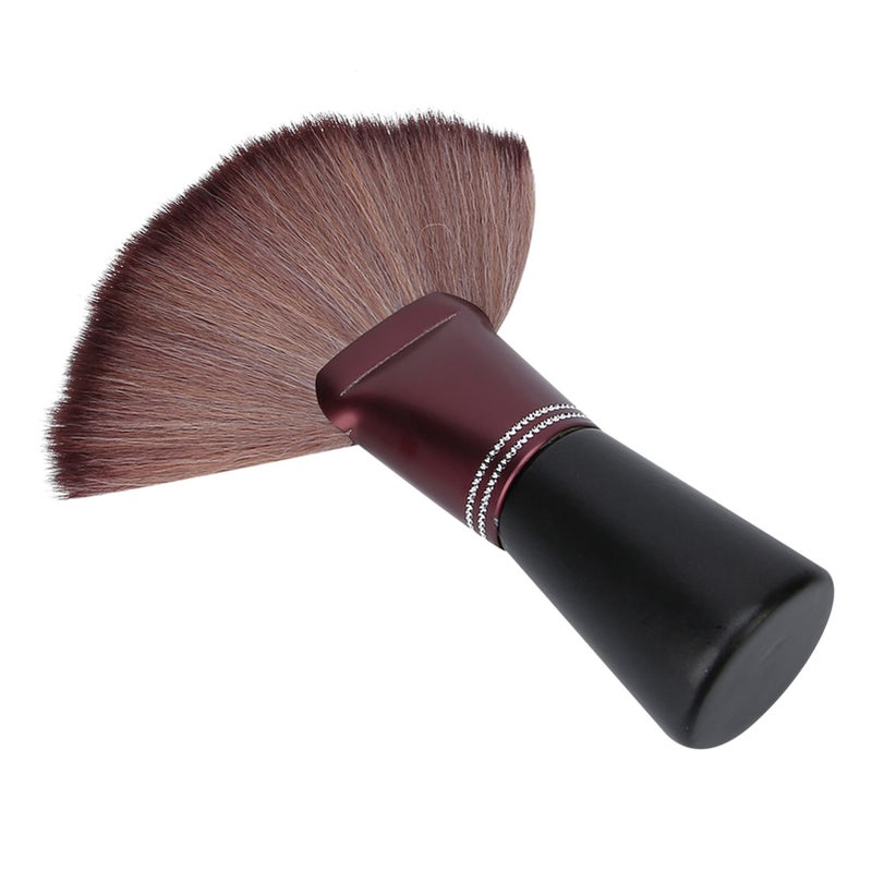 Fan Shape Soft Hairdressing Hair Cutting Broken Hair Sweep Brush Neck Sweep ToolBroken Hair Brush - Image 3