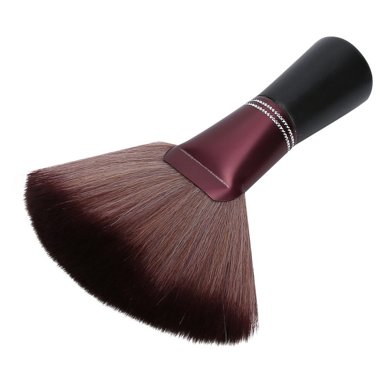Fan Shape Soft Hairdressing Hair Cutting Broken Hair Sweep Brush Neck Sweep ToolBroken Hair Brush - Image 4