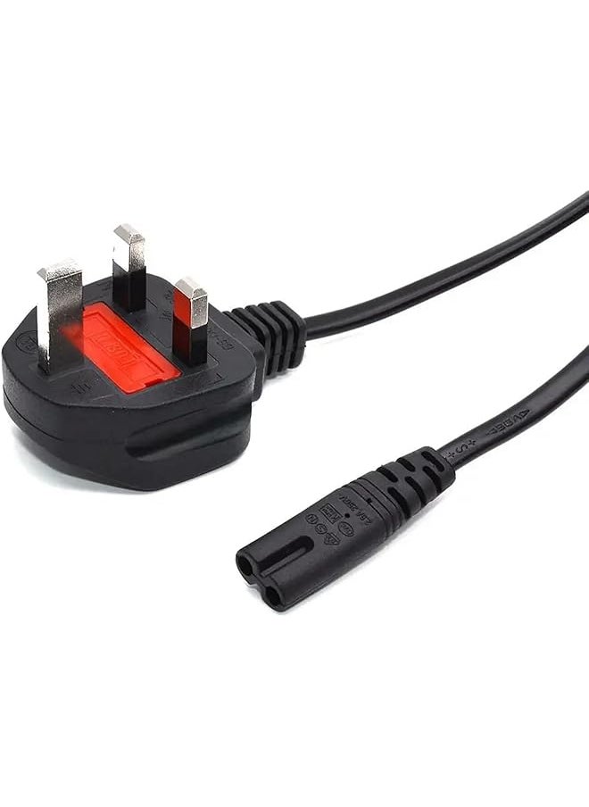 PROMASS promass 1.2m UK Plug Electric Power Cord 13A with 2Pin Connector Power Supply Lead Extension Cable  - Image 1