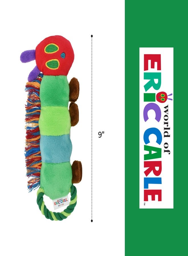 Multipet Eric Carle Very Hungry Caterpillar Rope Tug 9" Dog Toy - Image 5