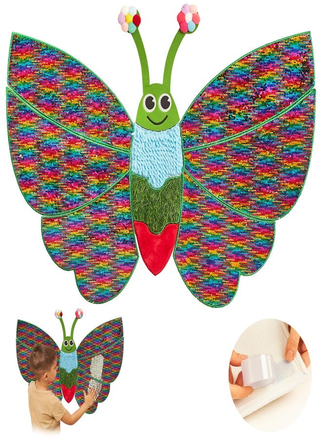 ODOXIA Sensory Wall Butterfly | Sensory Panels | Sensory Mats | Sensory Room Must-Haves | Sensory Equipment | Sensory Toys | Sensory Squares | Butterfly Wall | Textured Panels | Cosy Corner | - Image 1