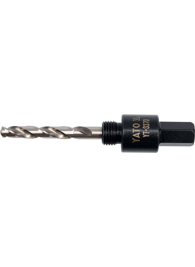 Yato YATO Arbor For Hole Saws 14mm-30mm Hex 7/16" SDS Shank  YT-3370 
