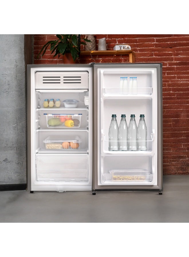 Frego 120L Single Door Refrigerator | Powerful GMCC Compressor | Grey - Image 4