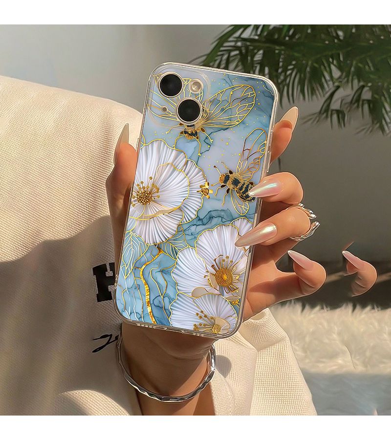 حافظة هاتف شفافة مقاومة للصدمات بألوان مختلطة لجهاز iPhone 16 Pro Max - Image 2