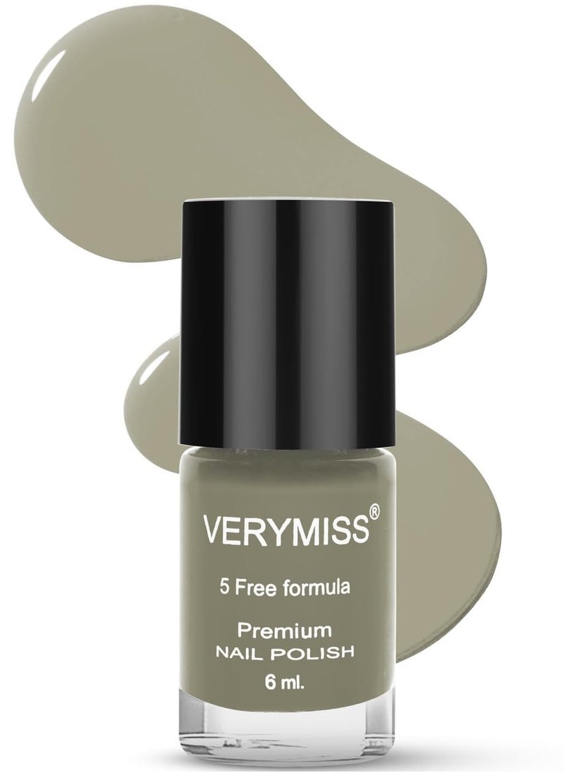 VERYMISS Premium Glossy  Delicious   Nail Polish 6ml   Smooth Application Quick Drying   Paraben Free Ultra Long Lasting Nail Paints  Pack of 1  - Image 1
