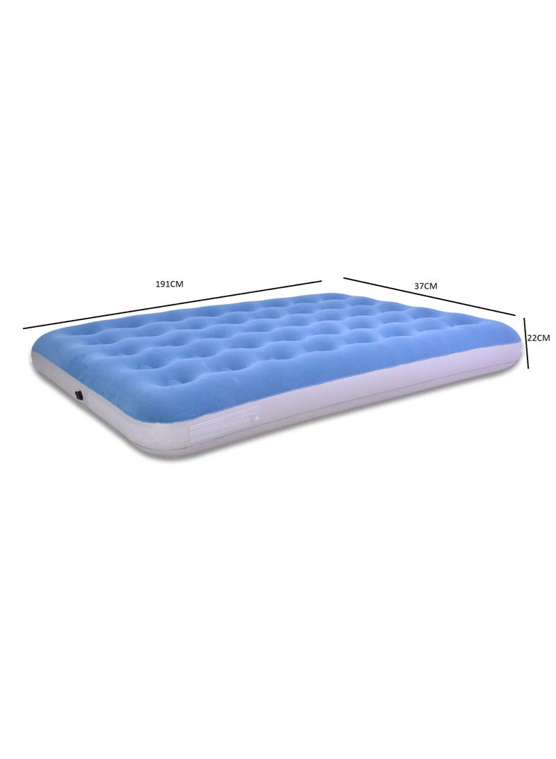 FULL JOY Inflatable Velvet Air Sleeping Mattress,191cm*137cm*22cm - Image 2