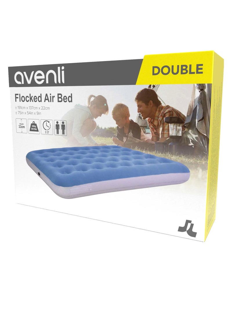 FULL JOY Inflatable Velvet Air Sleeping Mattress,191cm*137cm*22cm - Image 3