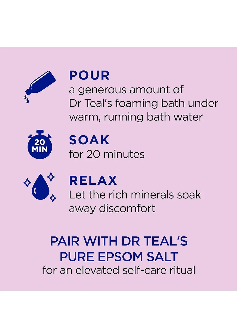 Dr Teal's Dr Teal's Body Wash with Epsom Salt Black Elderberry 710Ml