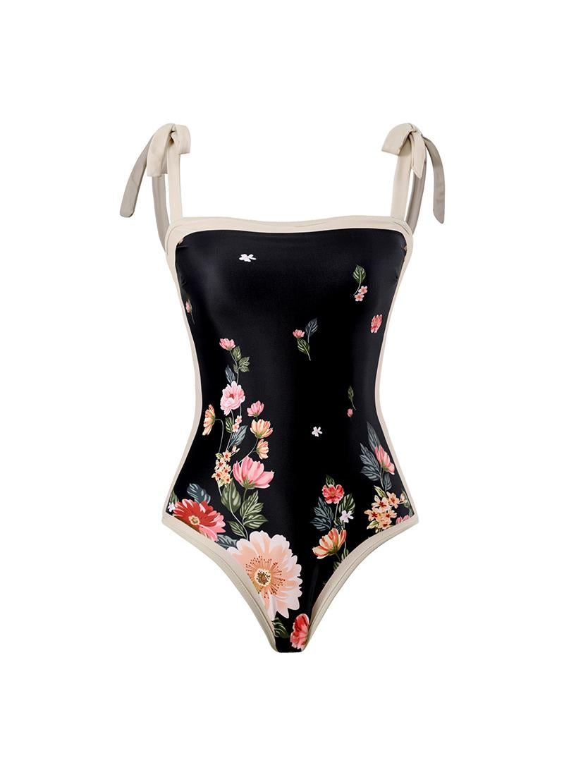 general Women's 2-Piece Swimsuit Chiffon Skirt Style Swimsuit Fashionable Swimsuit Birthday Gift Swimsuit Party Best Gift - Image 3