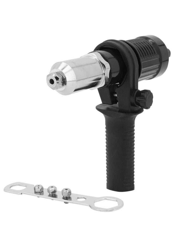 Professional Rivet Gun Adapter Kit with Handle Grip for Cordless Screwdrivers and Drills, Ideal Riveting Hand Tool Attachment  - Image 1