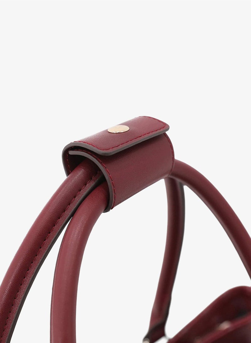 Guess Elegant Faux Leather Handbag for Women – Stylish Daily Shoulder & Hand Carry Bag - Image 5