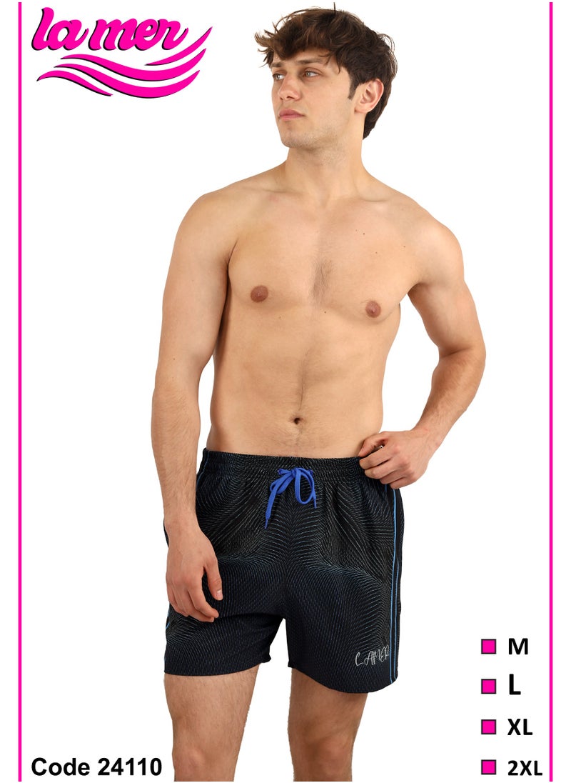 La Mer - Oceanic Splash La Mer Swim Short - Image 1