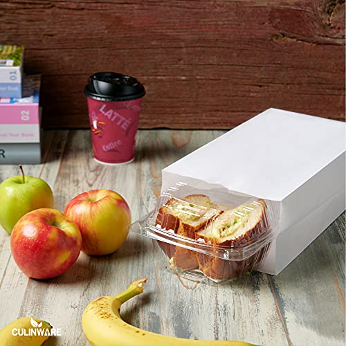 Culinware Kraft Paper Bags 6 Lb Durable White for Snack Lunch Sandwich Pastries Popcorn Grocery and Party Favor Bulk 6 x 355 x 111 In 500 Count - Image 5