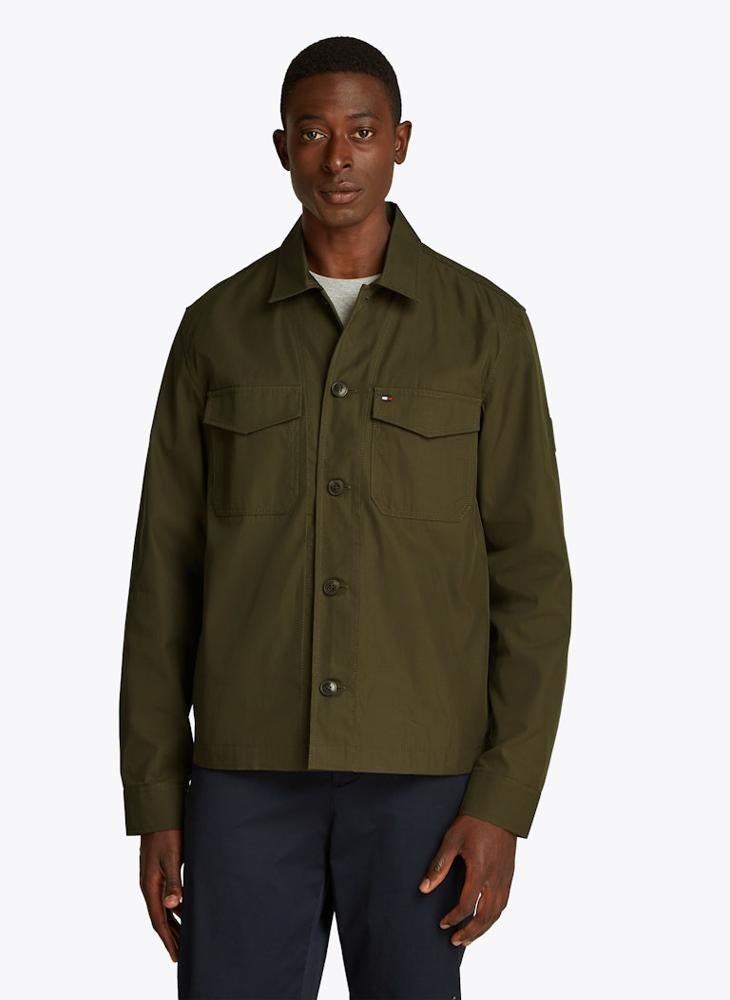 TOMMY HILFIGER Cotton Nylon Shirt Jacket  - Image 1