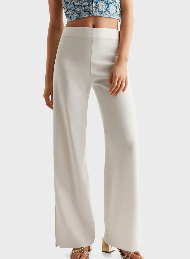 MANGO Youth Essential Straight Fit Trousers