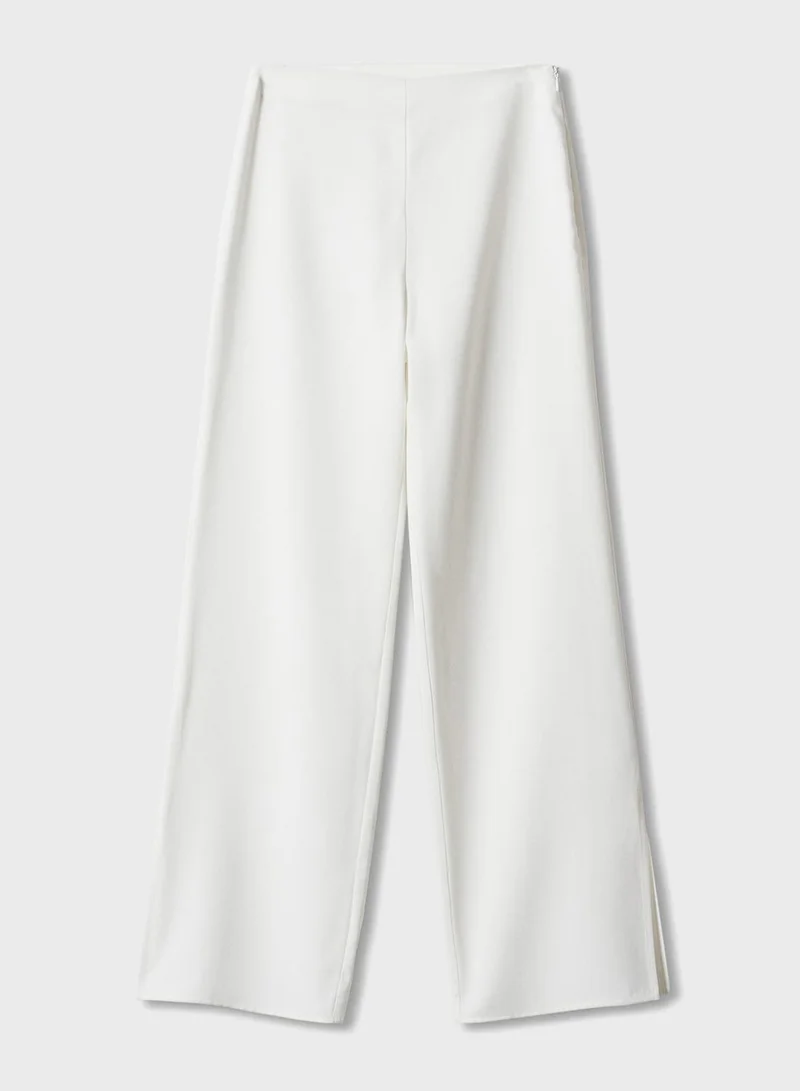 MANGO Youth Essential Straight Fit Trousers