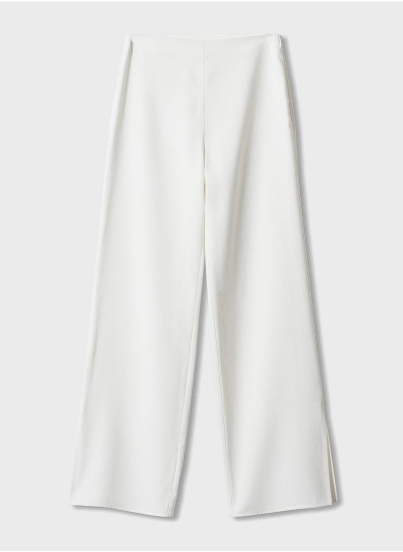 MANGO - Youth Essential Straight Fit Trousers - Image 1