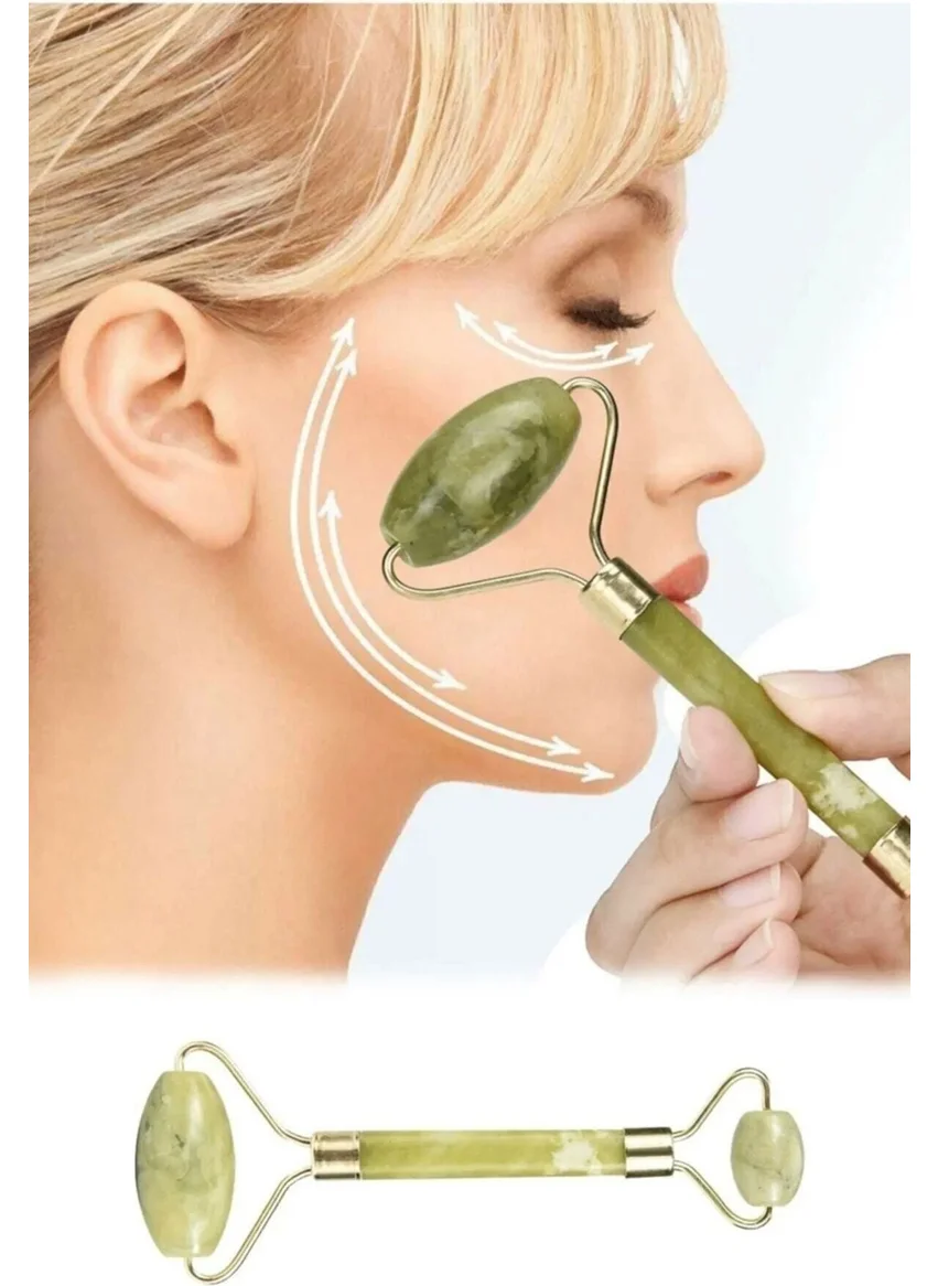 موبي Jade Stone Double Sided Skin Massager