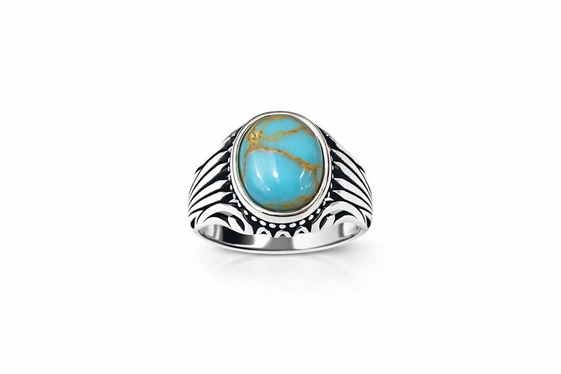 سيلفر تاون خاتم رجالي