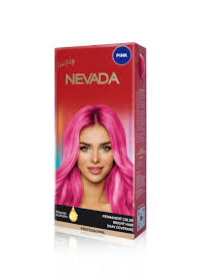 Women's hair dye shade 0.66 (pink)