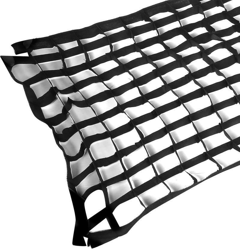 Portable Cellular Grid for 50x130cm Softbox, Softbox Grid Mesh with Hook and Loop Fasteners, Directional Light Control Accessory for Video Photography Studio Lighting - Image 2