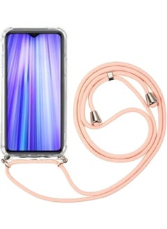 TahTicMer Xiaomi Poco X2 Compatible Case Silicone Rope Neck Strap Shock Absorbing Antishock Cover TPU  - Image 1