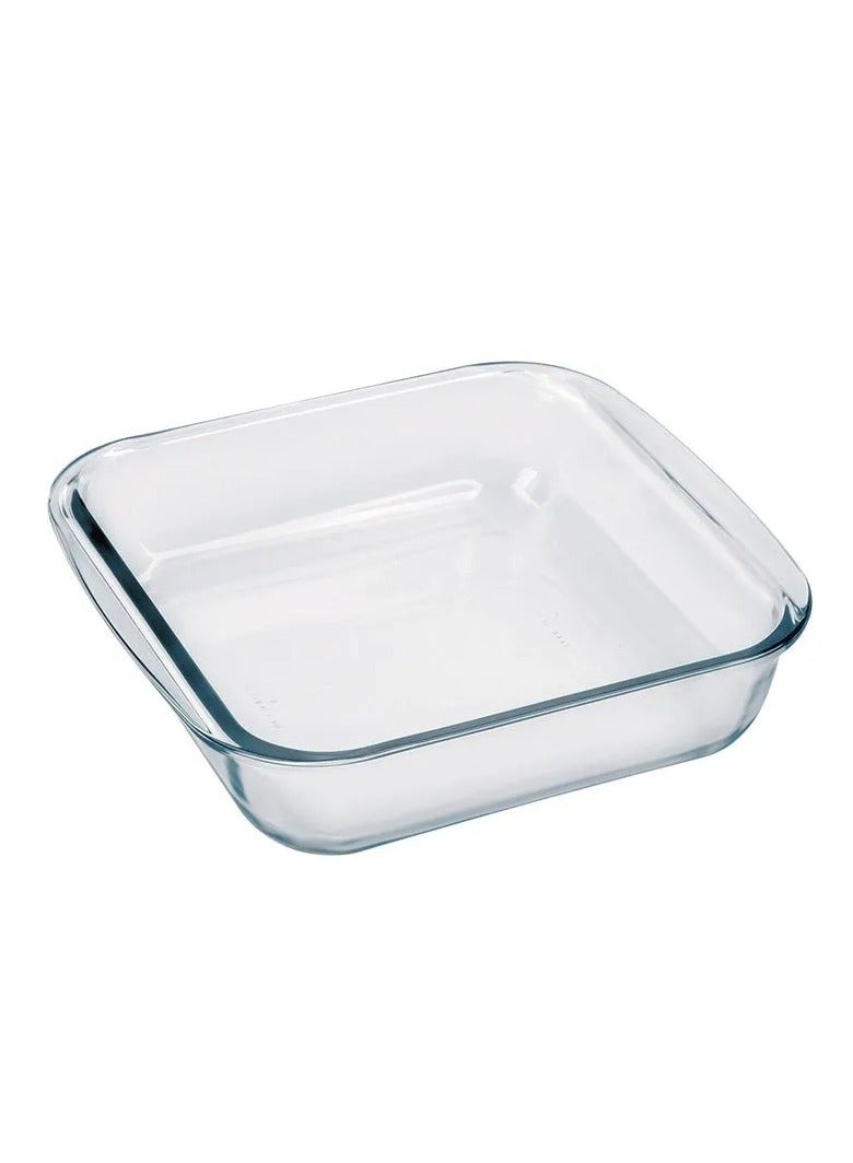 Mirolex A set 3pc Square  Glass Oven Tray - Image 4