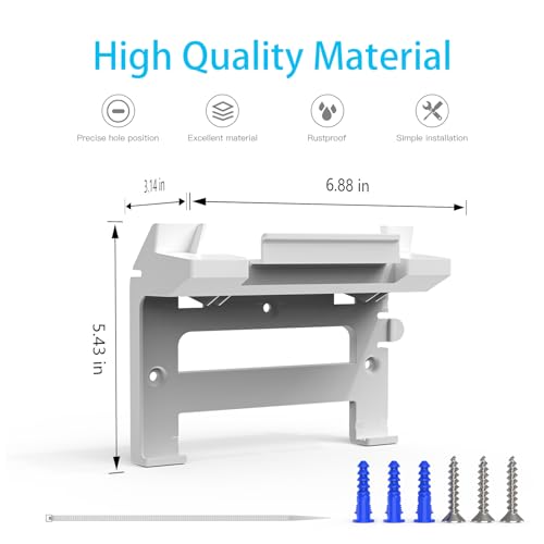 XLTTYWL Starlink Gen 3 Mount, All in One Starlink Standard V3 Mesh Router and Star Link Gen 3 Power Supply Mounting Kit for StarLink V3&Gen3 HP Standard Router,UTR-32 - Image 2