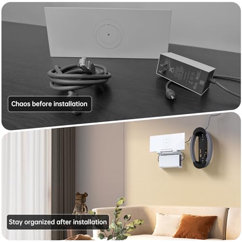 XLTTYWL Starlink Gen 3 Mount, All in One Starlink Standard V3 Mesh Router and Star Link Gen 3 Power Supply Mounting Kit for StarLink V3&Gen3 HP Standard Router,UTR-32 - Image 3