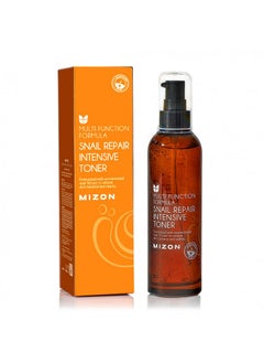 MIZON MIZON Snail Repair Intensive Toner, Snail Mucin, Hyaluronic Acid, Adenosine, Centella Asiatica Moisturizer, Wrinkle-Care, Safe Formula, Korean Skincare (3.38 fl oz)  - Image 1