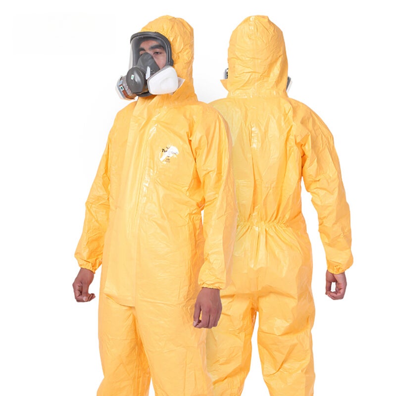 DU PONT Pro Safety Clothing Protective Coverall Chemicals Protective Clothing Hooded Sulfuric Acid Alkali Safety Coveralls Waterproof Suit - Image 5