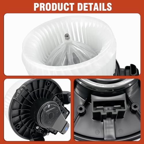 COOLIGO AC Heater Blower Motor with Fan Fit for Jeep Wrangler 2014-2017, Compatible with Jeep Wrangler JK 2018, Ram 1500 2014-2018, Ram 1500 Classic 2019-2022, Replacement for OE# 700308, 68232369AA - Image 5
