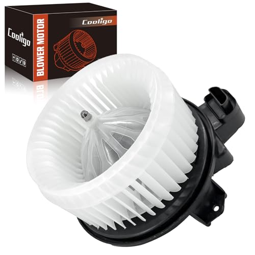 COOLIGO AC Heater Blower Motor with Fan Fit for Jeep Wrangler 2014-2017, Compatible with Jeep Wrangler JK 2018, Ram 1500 2014-2018, Ram 1500 Classic 2019-2022, Replacement for OE# 700308, 68232369AA - Image 1