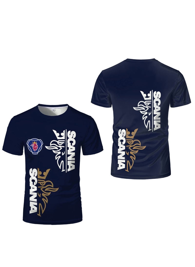 KUYING New Fashion Casual Short Sleeves 